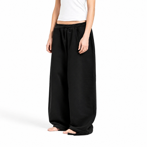 Black Essential Sweat pants