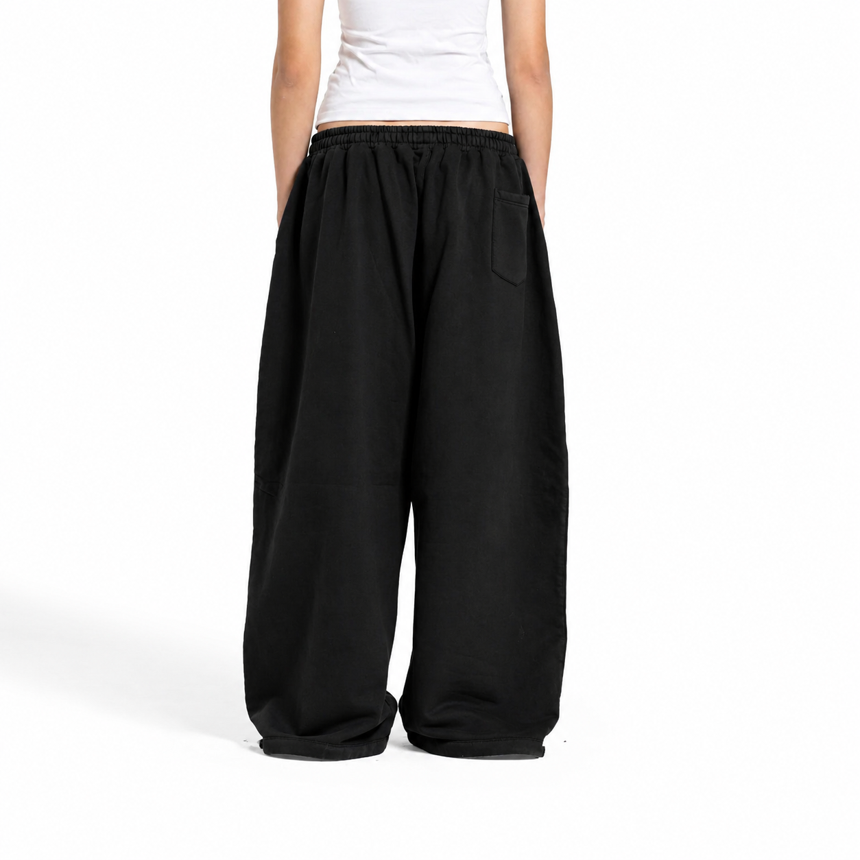 Black Essential Sweat pants