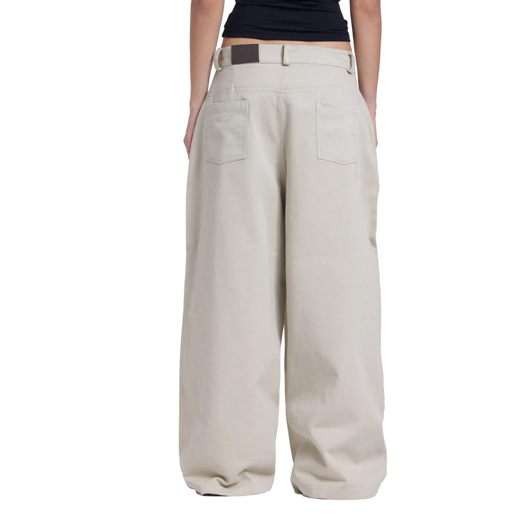 Distressed Canvas Pants