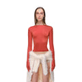 Crimson Glove Top