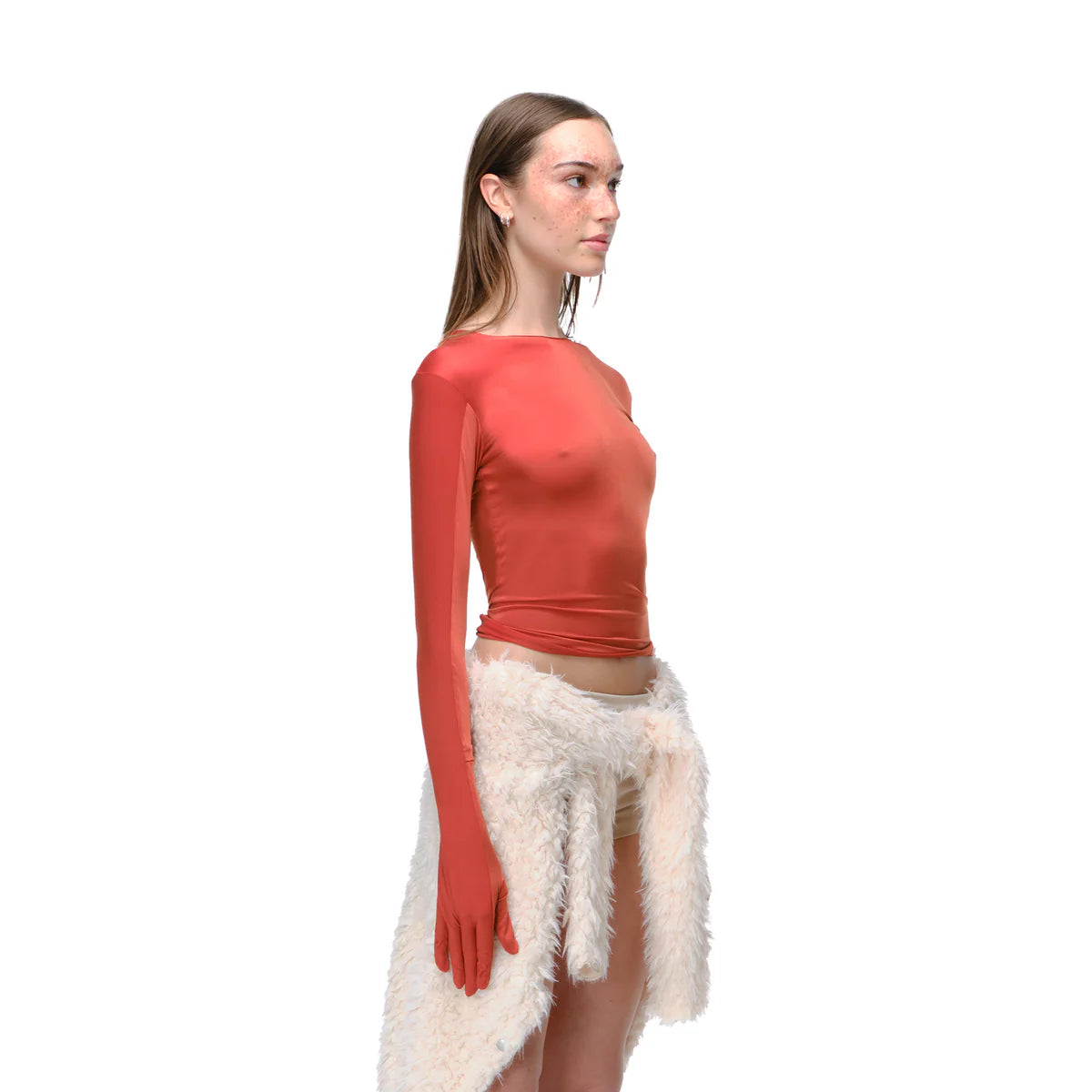 Crimson Glove Top