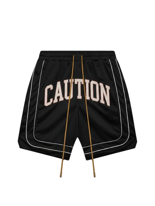 BAGGY COLLEGIATE CAUTION SHORT