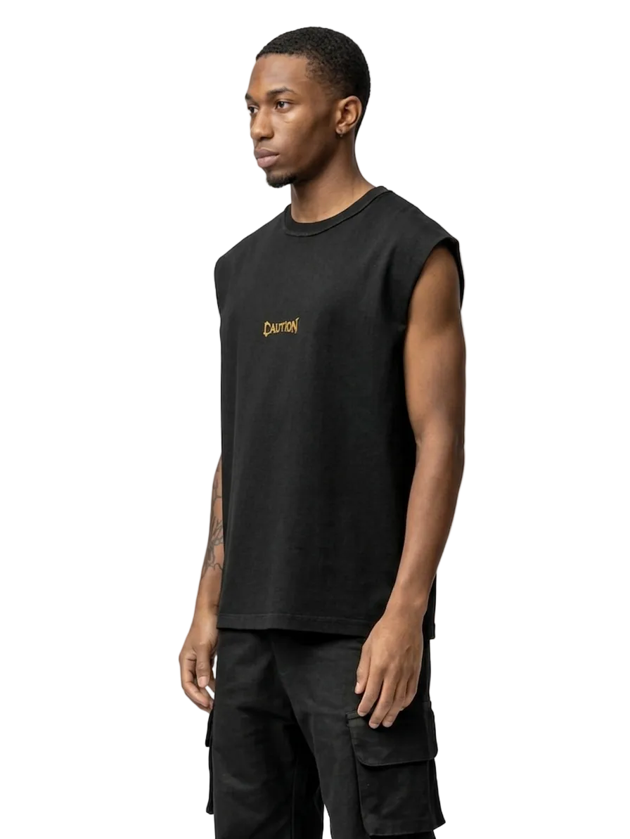 STAFF raw cut shirt