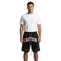 BAGGY COLLEGIATE CAUTION SHORT