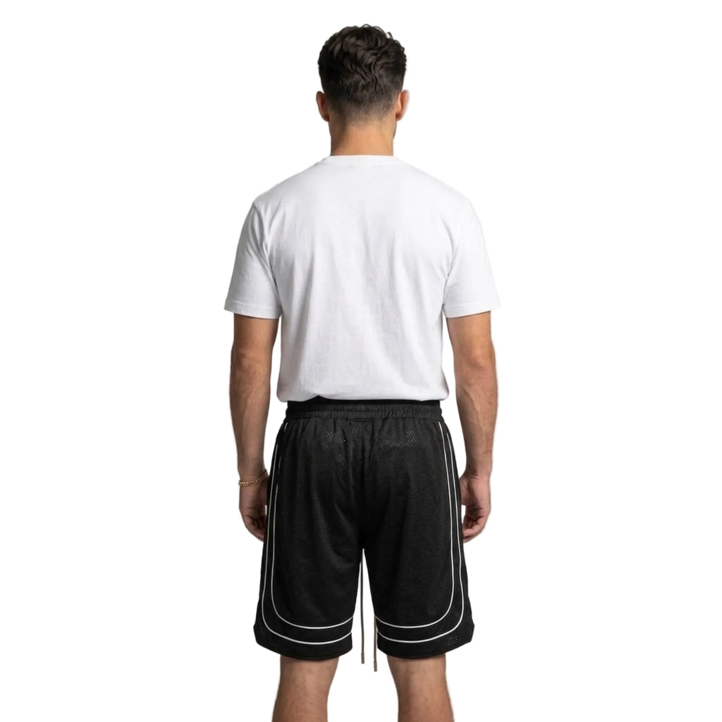 BAGGY COLLEGIATE CAUTION SHORT