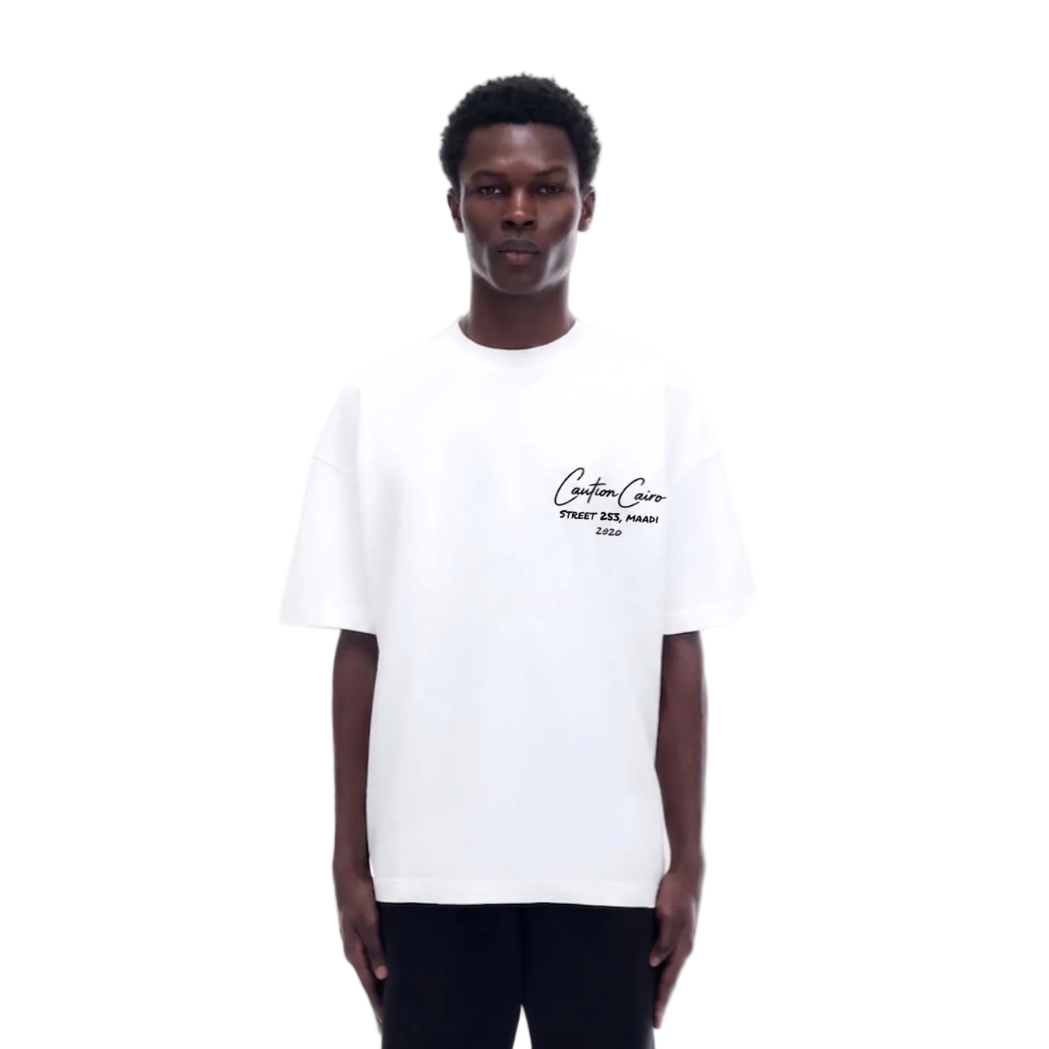 CAUTION signature tee