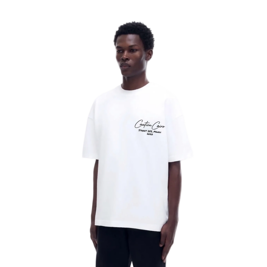 CAUTION signature tee