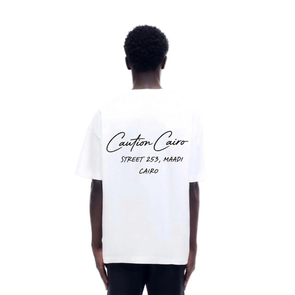CAUTION signature tee